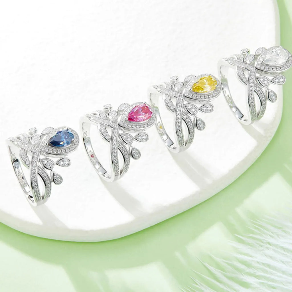 1 Carat Moissanite Ring - 925 Sterling Silver Luxury