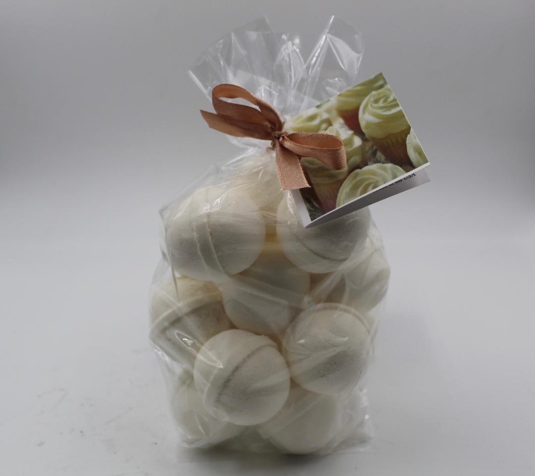 Orange Dreamsicle Bath Bombs Gift Bag - 14 Pack Dry Skin