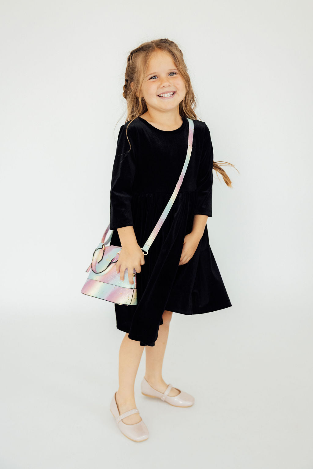 Unicorn Glitter Crossbody Purse - Kids