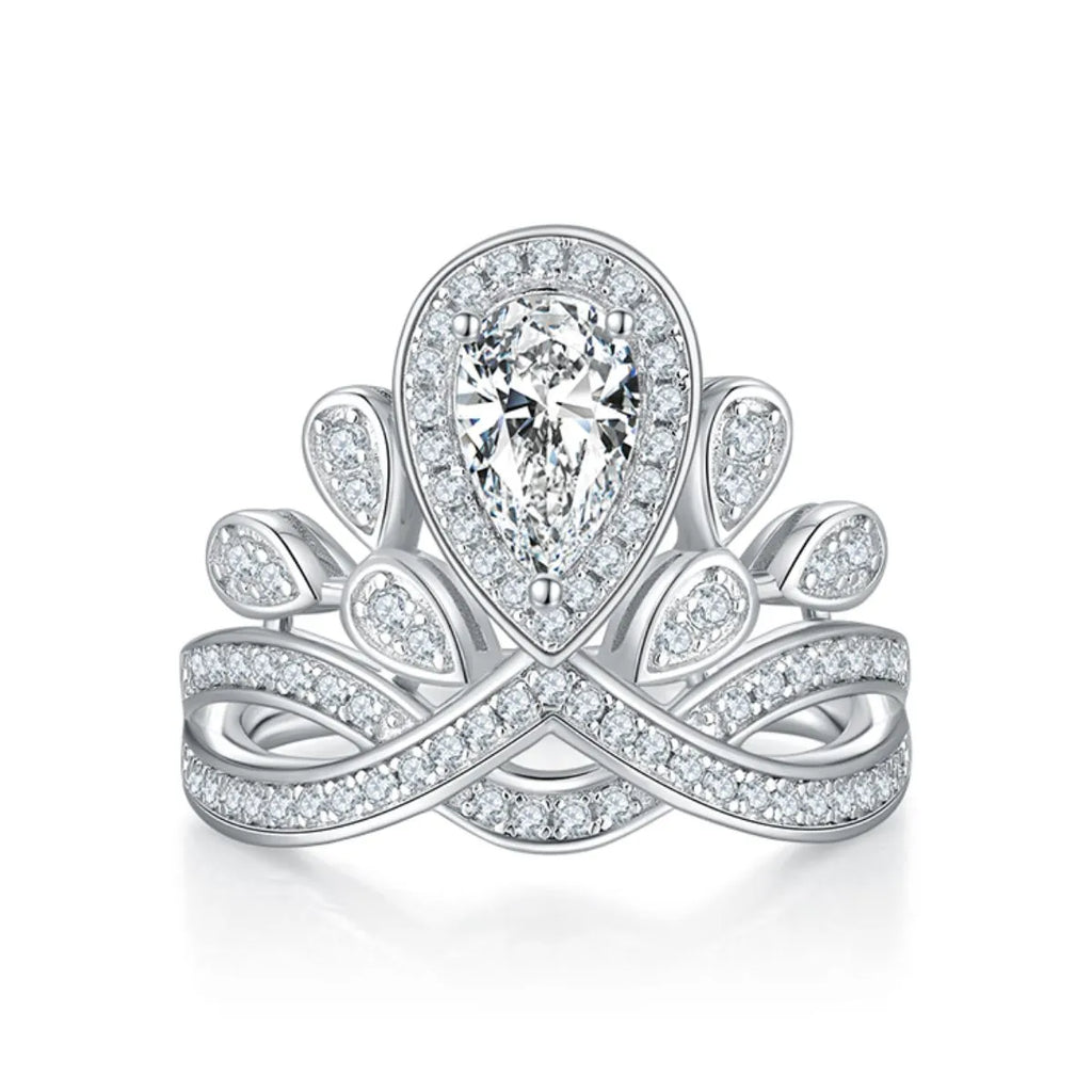 1 Carat Moissanite Ring - 925 Sterling Silver Luxury