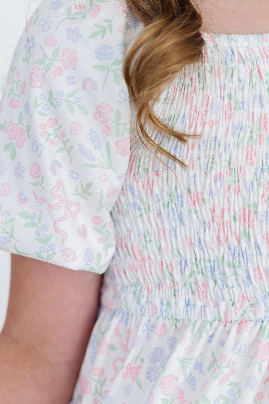 Cloud 9 Smocked Ruffle Dress - Kids