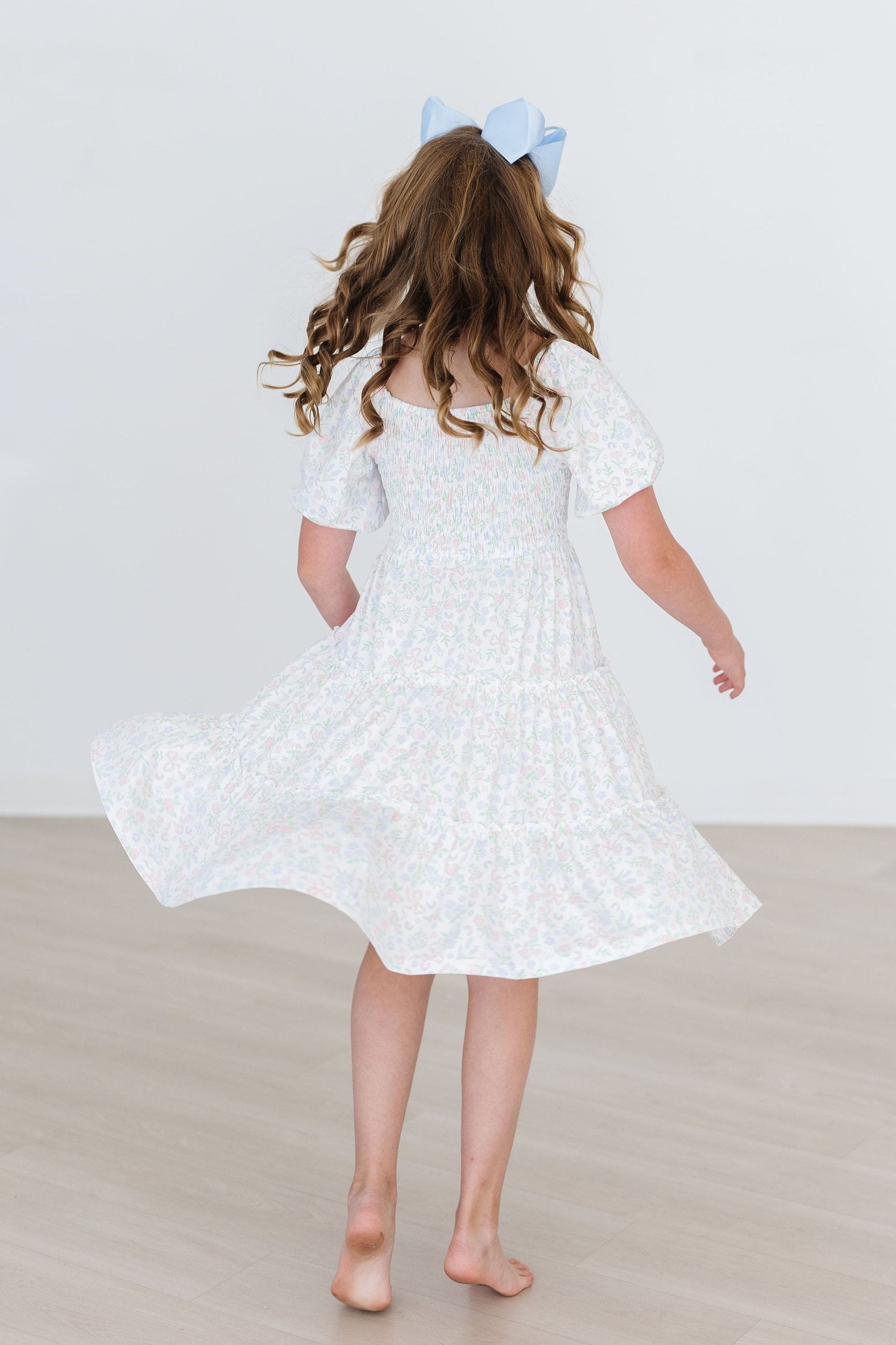Cloud 9 Smocked Ruffle Dress - Kids