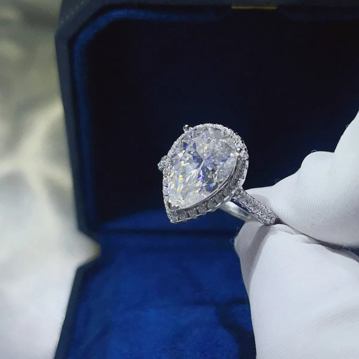 2 Carat Moissanite Ring - 925 Sterling Silver Luxury