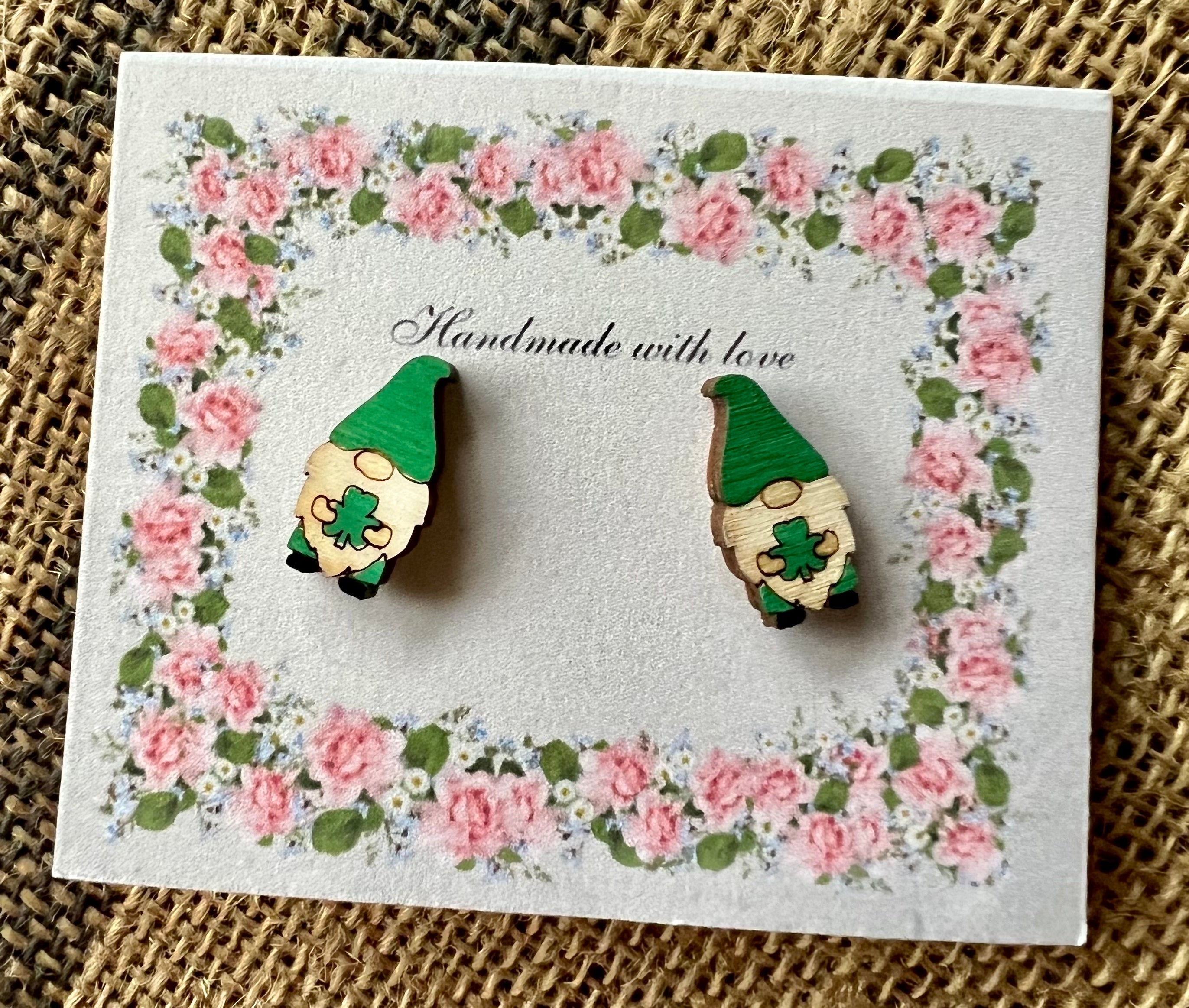 Wooden Earrings - Multiple Designs