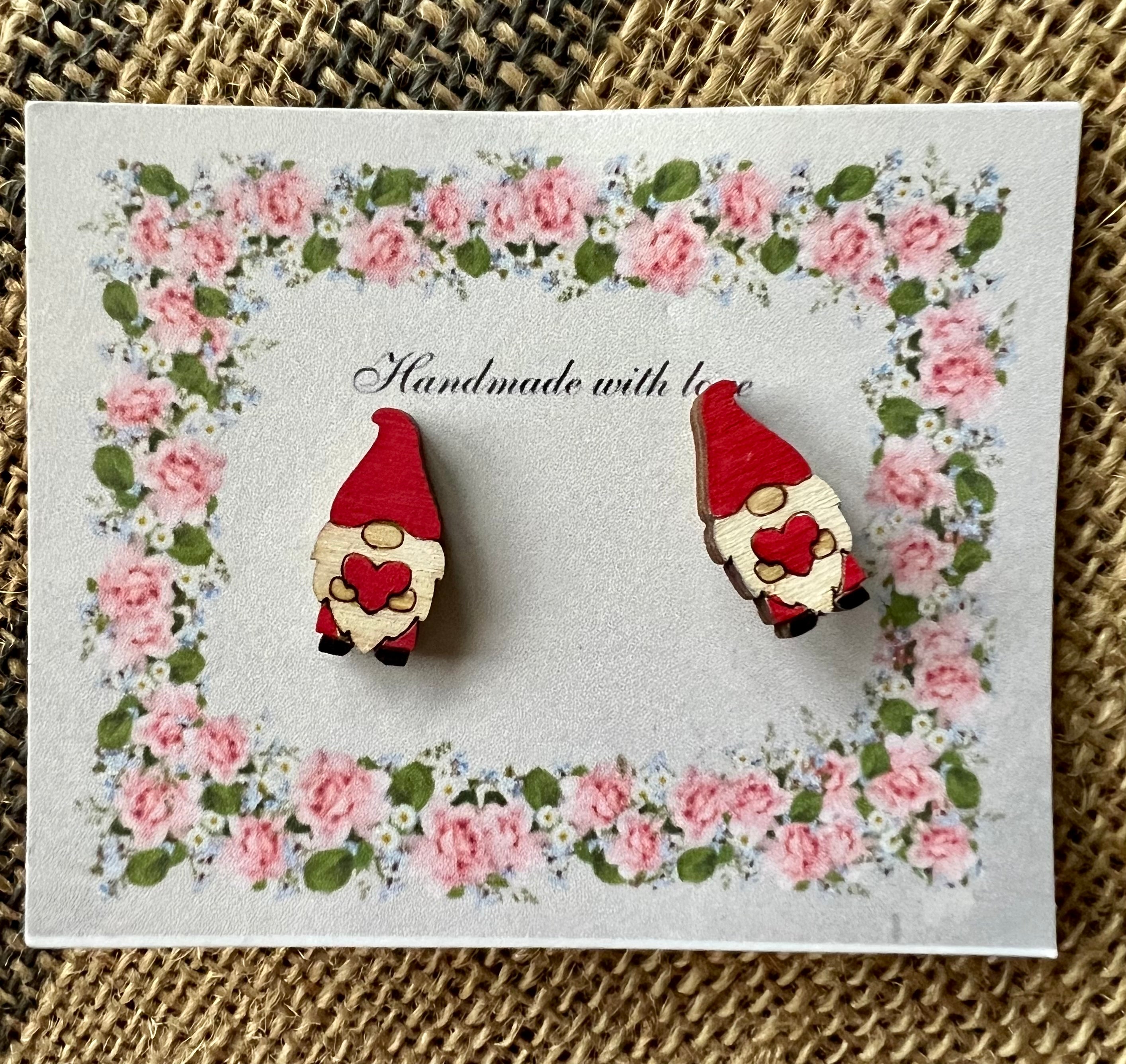 Wooden Earrings - Multiple Designs