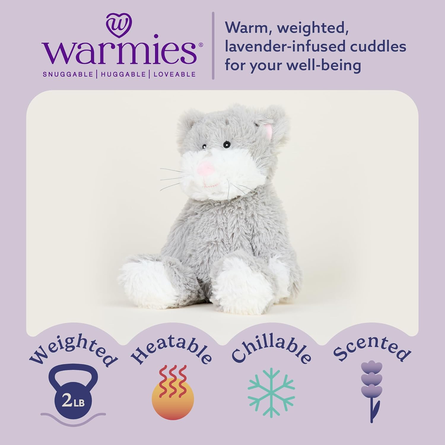 Warmies Cat Heated Plush