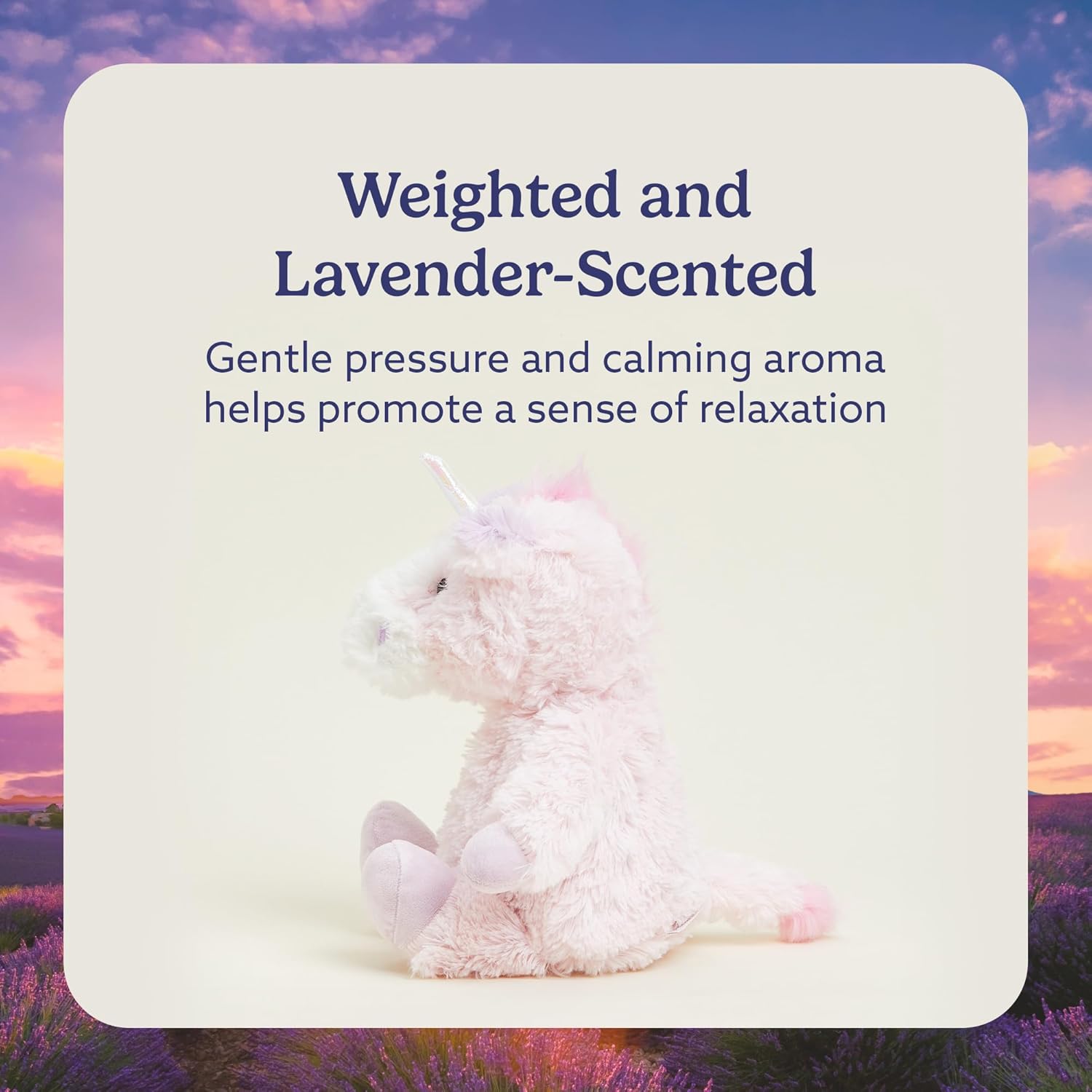 Warmies Pink Unicorn Heated Plush