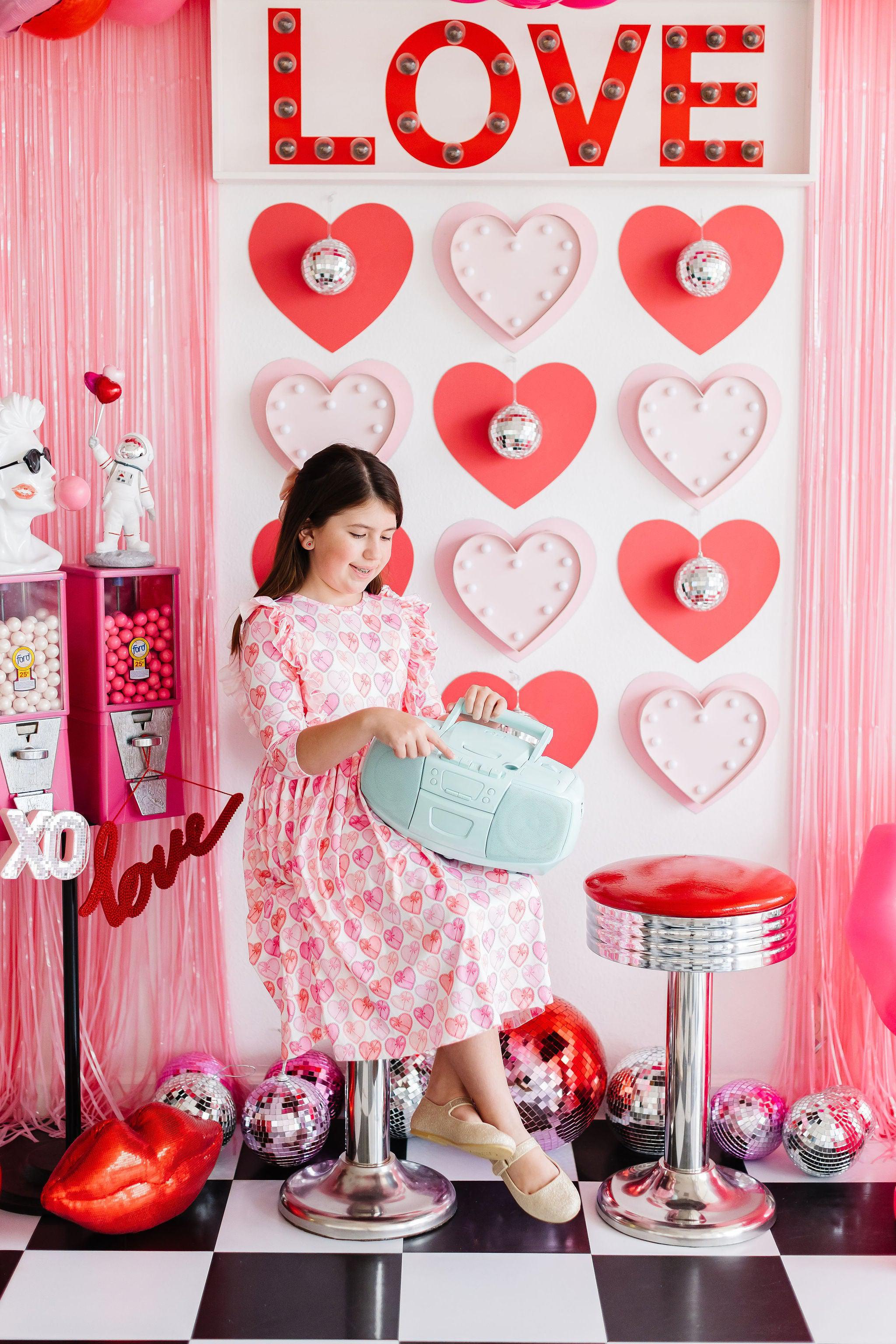 Melt My Heart Ruffle Twirl Dress - Kids