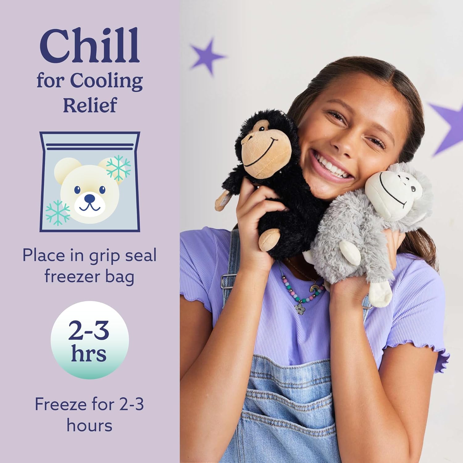 Warmies Monkey Hugs Heated Plush