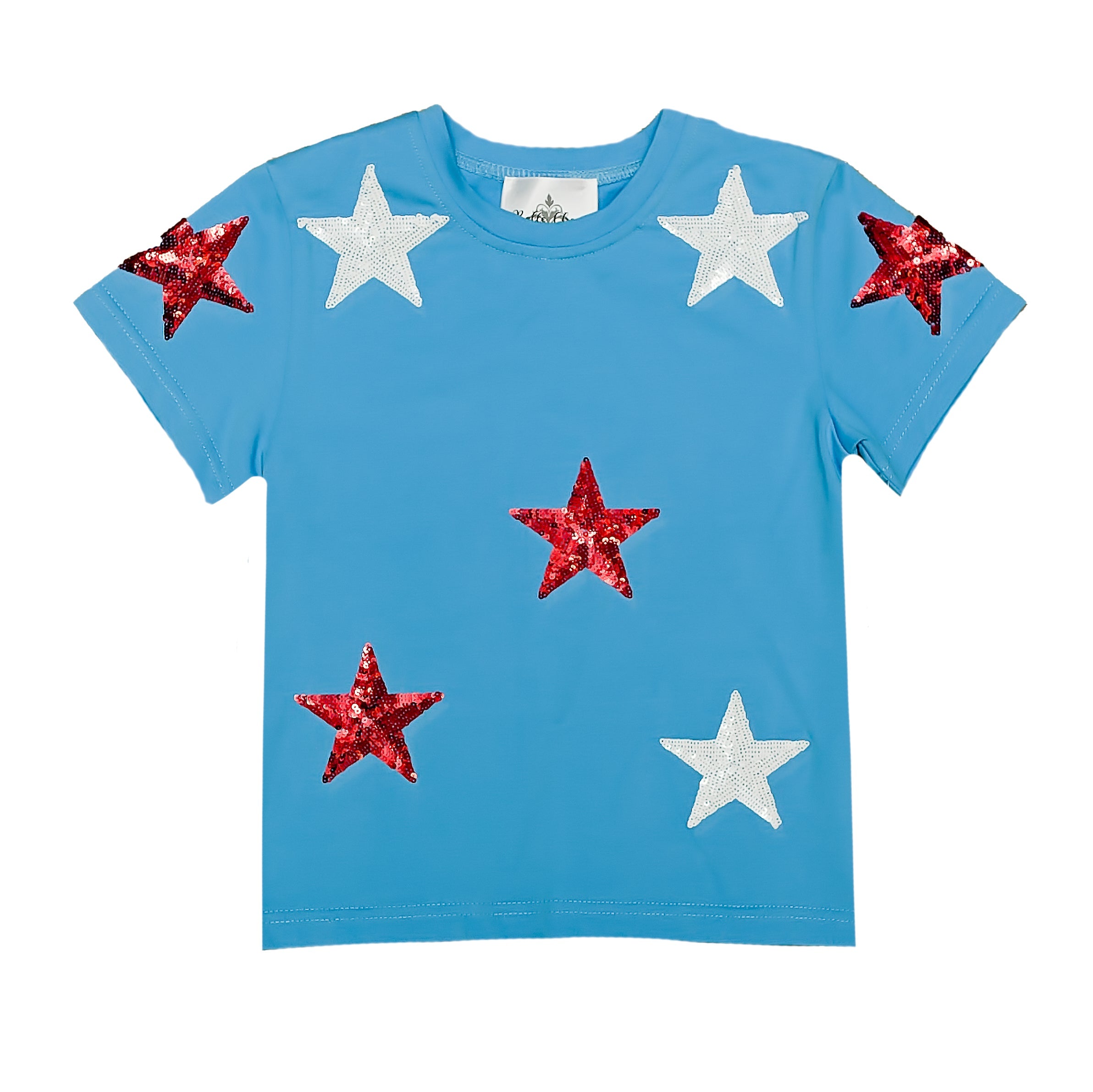 Sequin Stars Tee - Kids