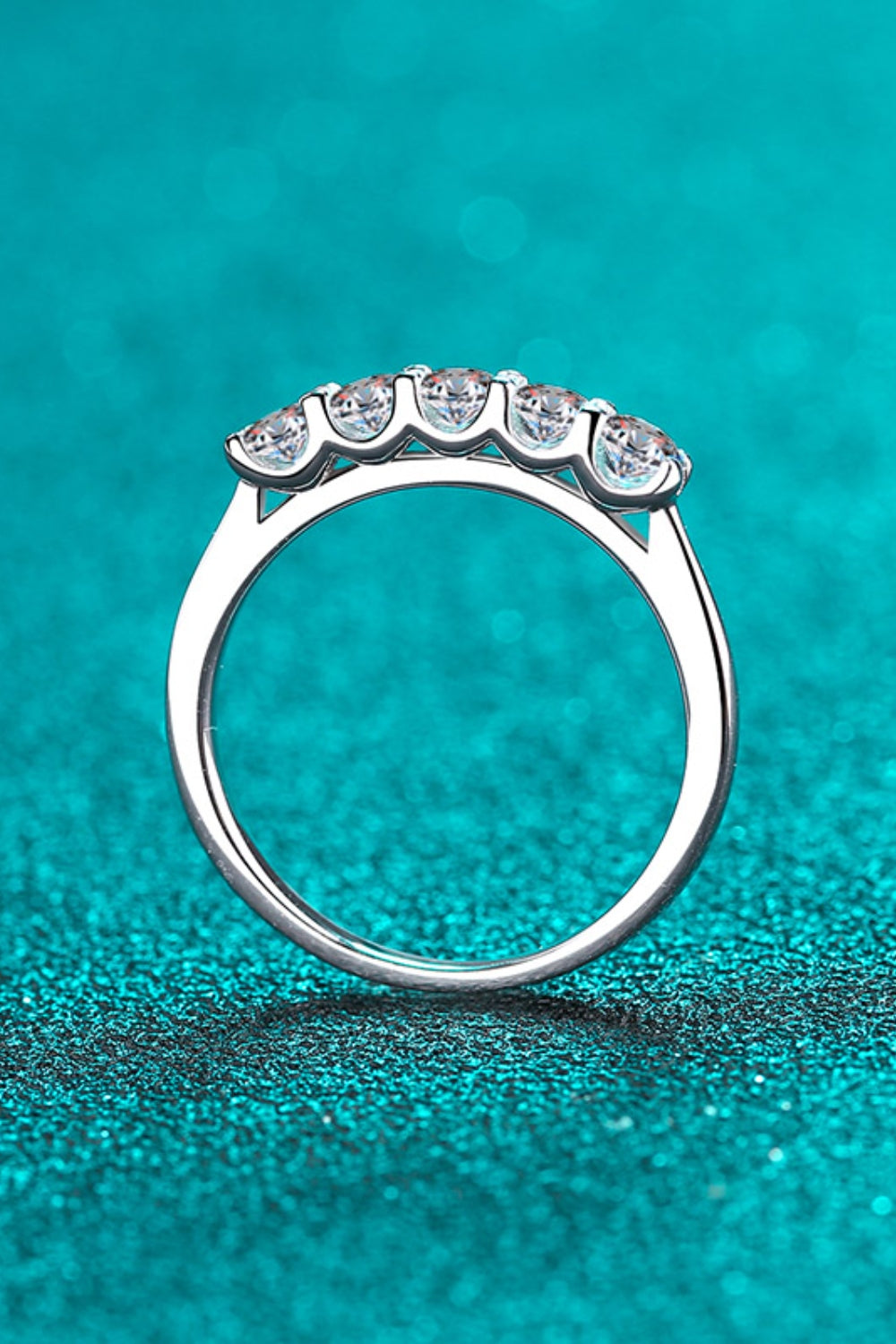 1 Carat Moissanite Ring - 925 Sterling Silver Luxury