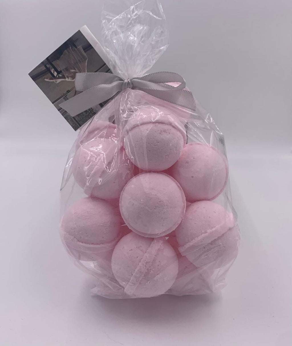 Custom Fragrance Bath Bombs A-D Little Bag - 14 Pack Dry Skin
