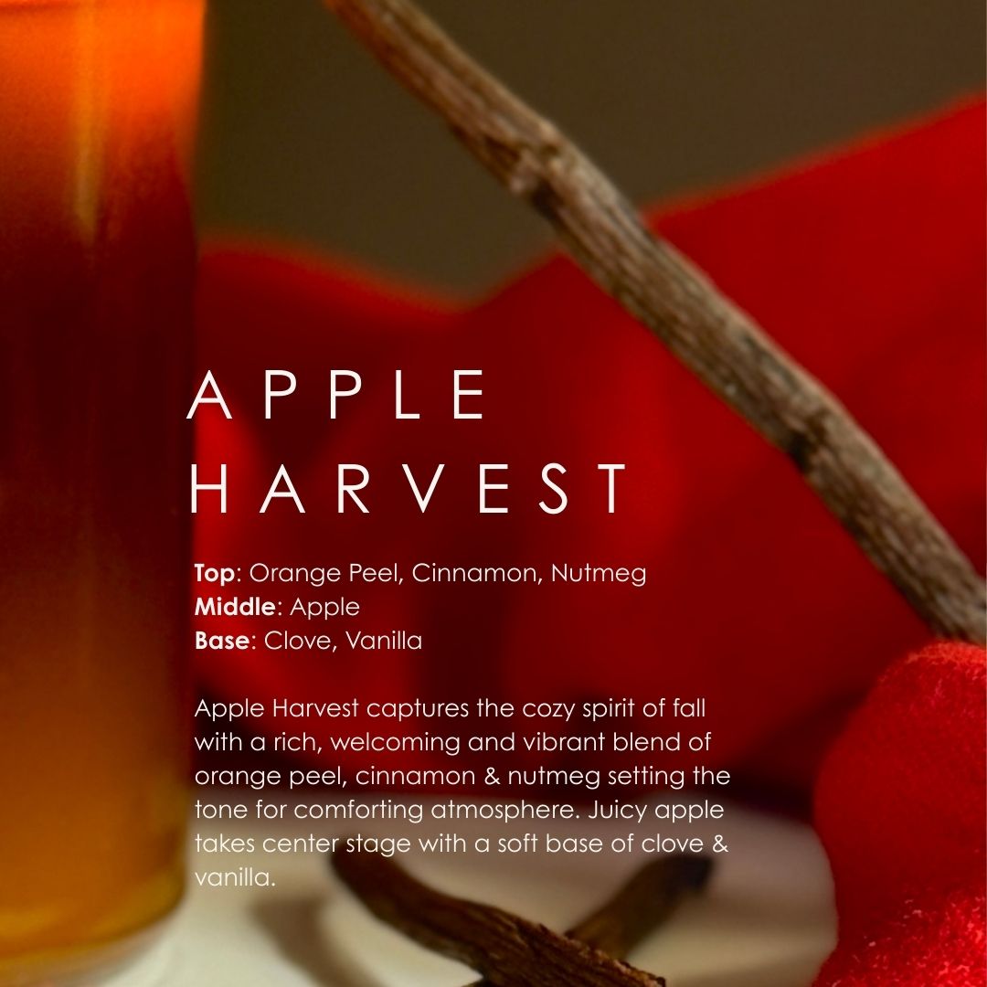 Apple Harvest Candle - Luxury Scented Soy Candle