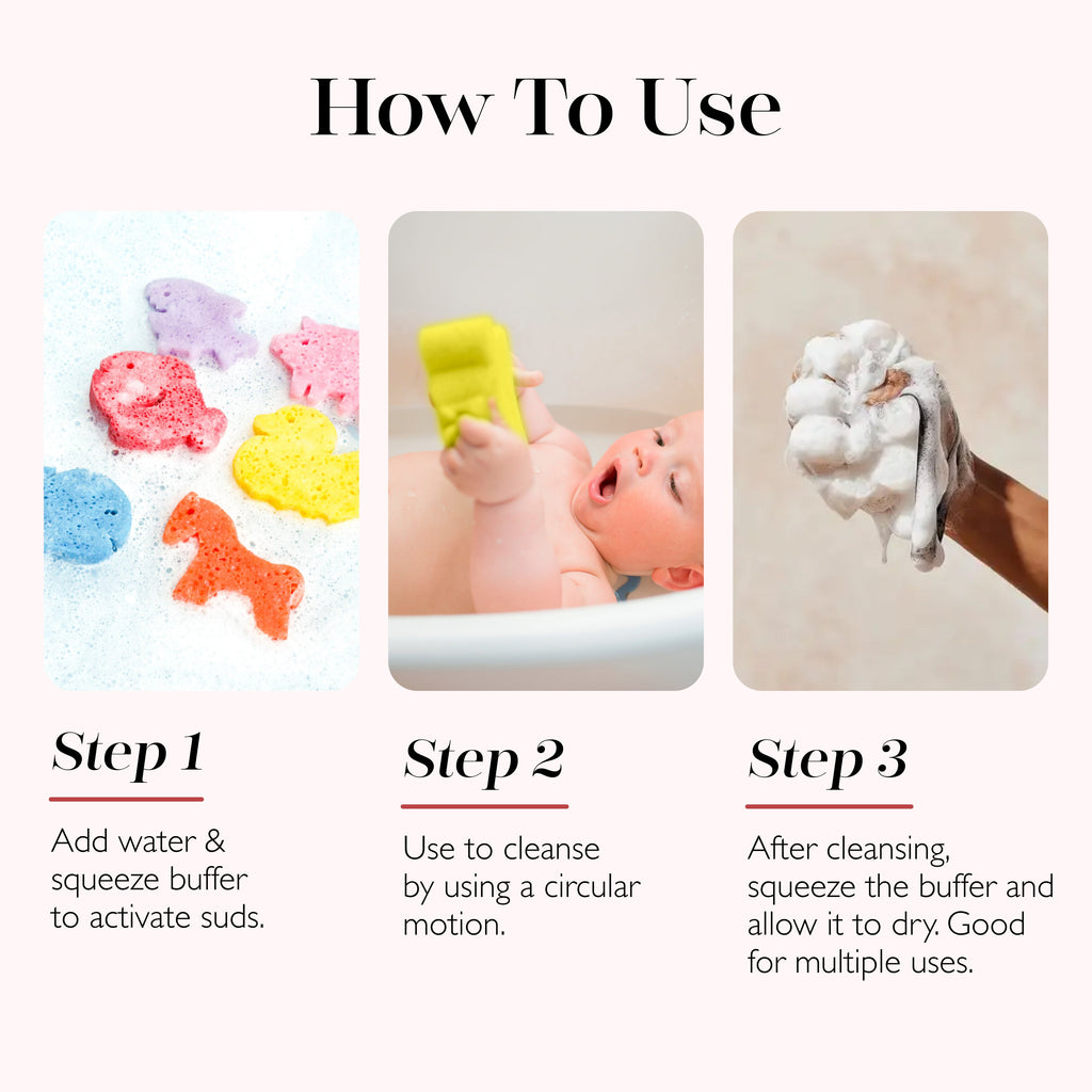 Farm Animals Body Wash Infused Buffer Assorted Pack