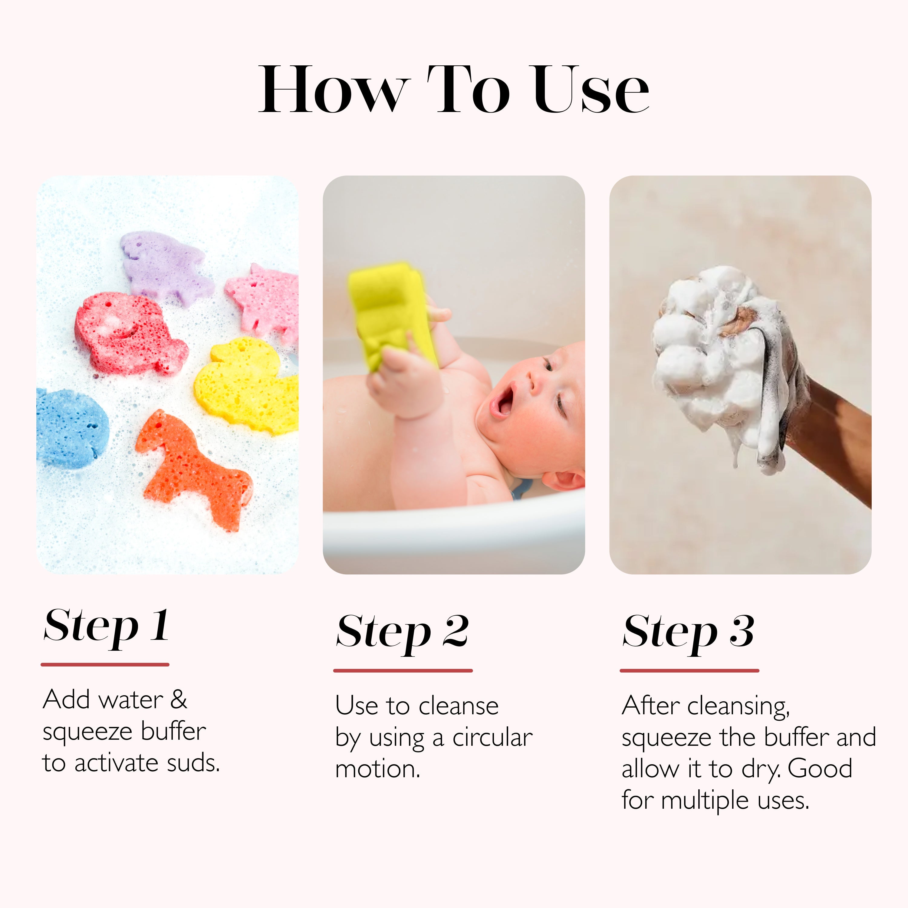 Farm Animals Body Wash Infused Buffer Assorted Pack