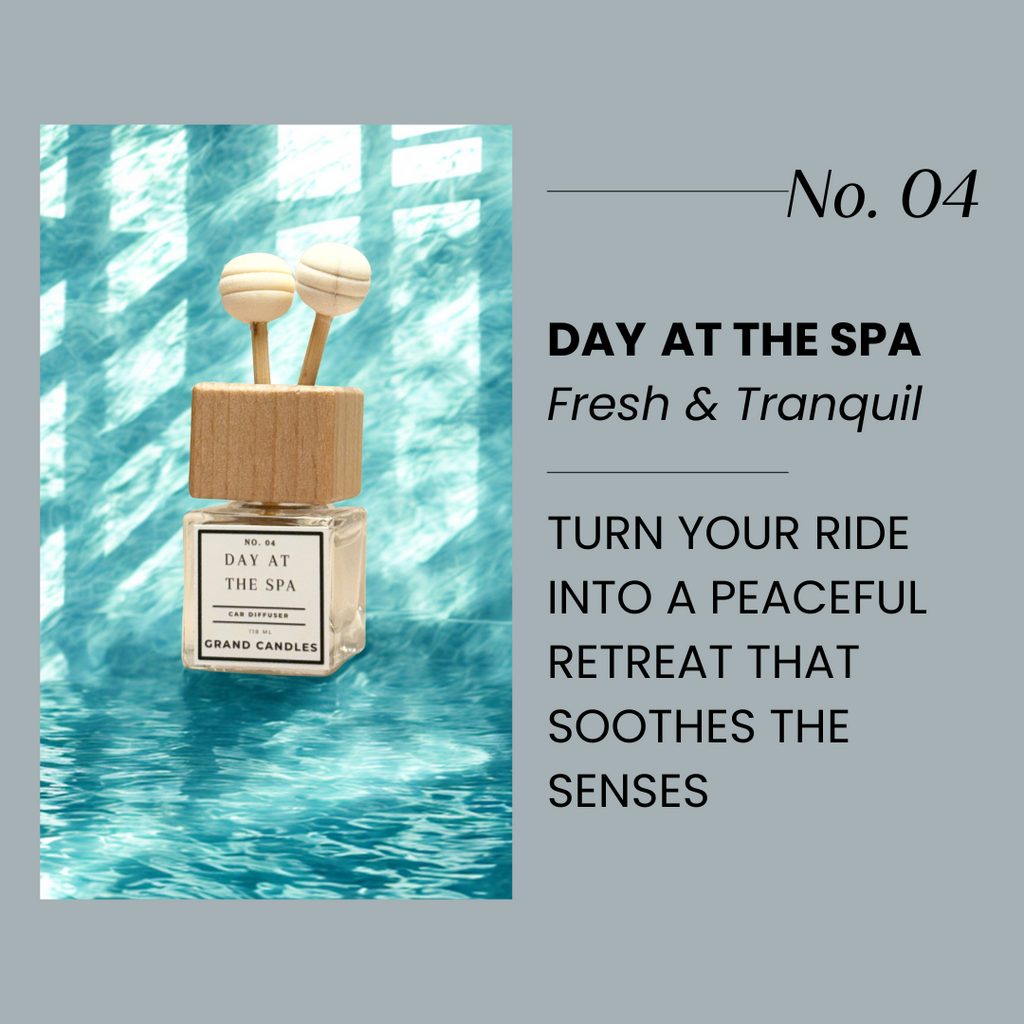 Day At The Spa Car Diffuser - Luxury Aromatherapy