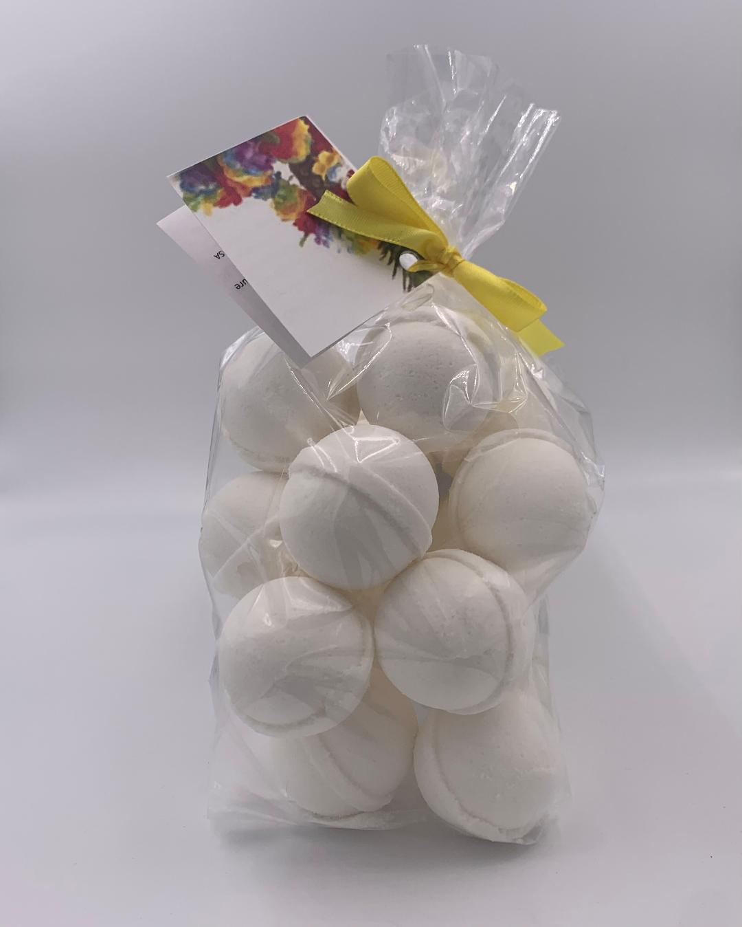 Custom Fragrance Bath Bombs A-D Little Bag - 14 Pack Dry Skin