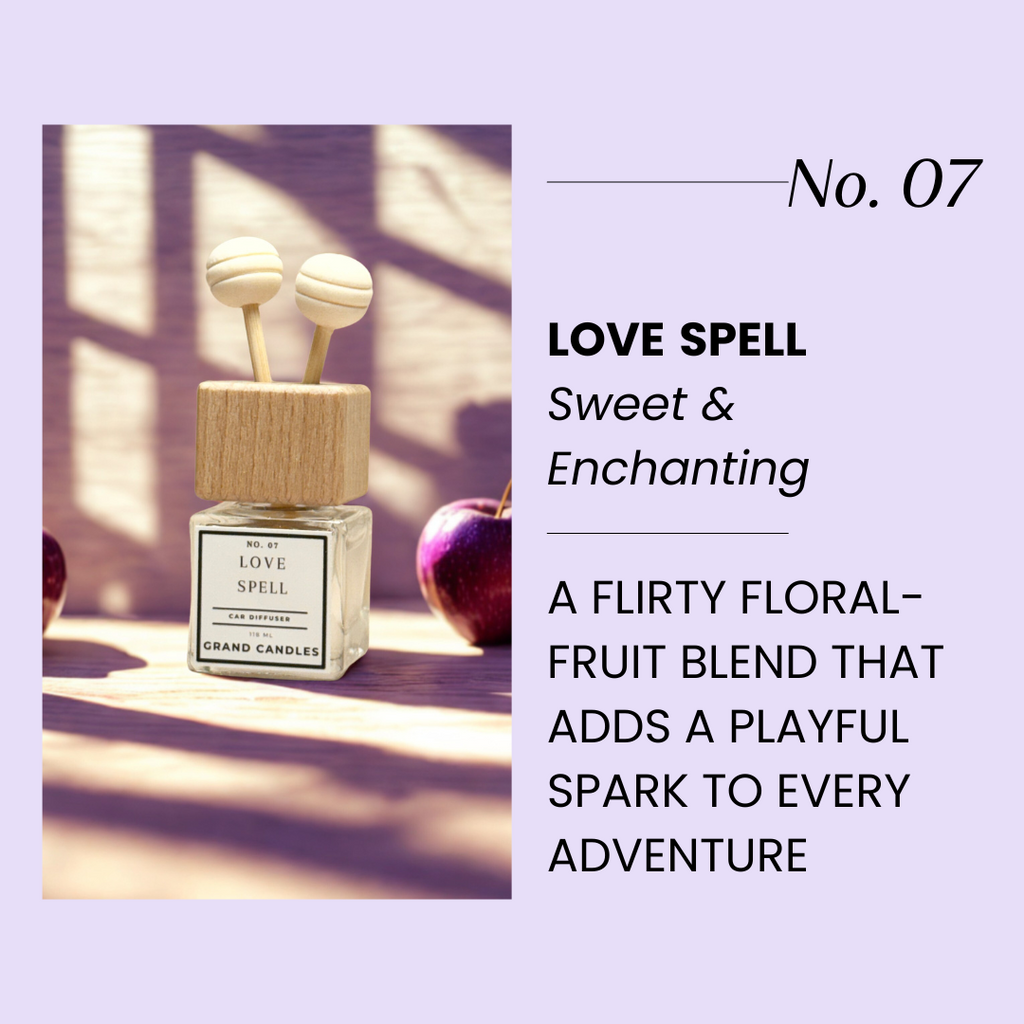 Love Spell Car Diffuser - Luxury Aromatherapy