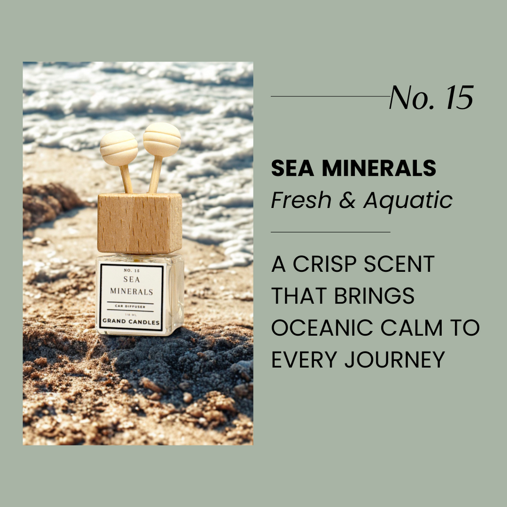 Sea Minerals Car Diffuser - Luxury Aromatherapy