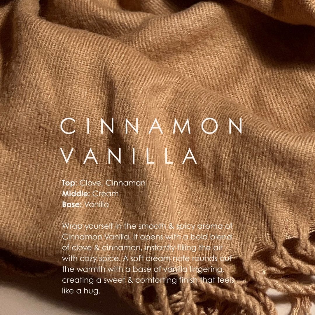 Cinnamon Vanilla Room & Linen Spray - Luxury Home Fragrance