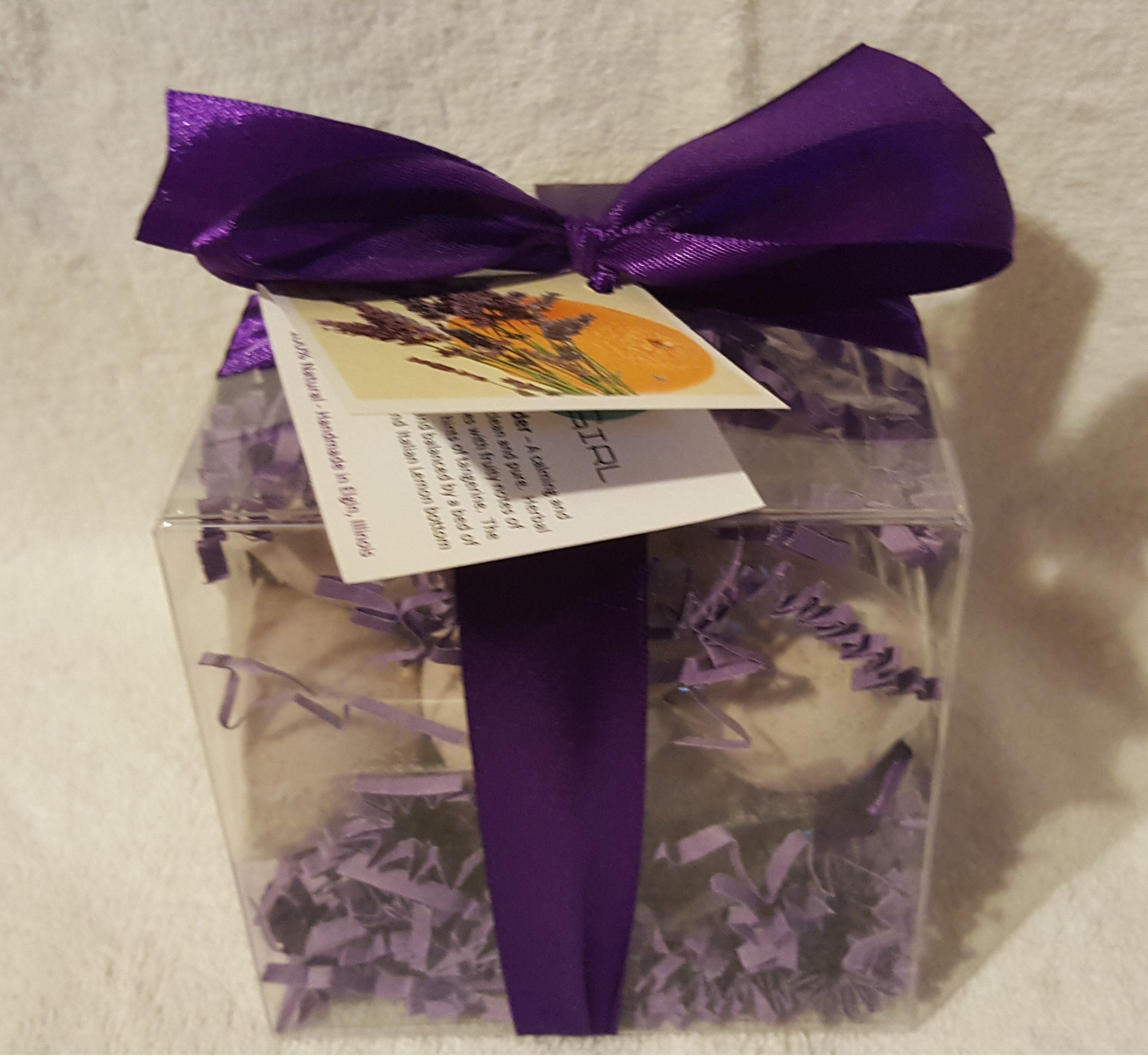 Clementine Lavender Bath Bomb Gift Set - 14 Pack