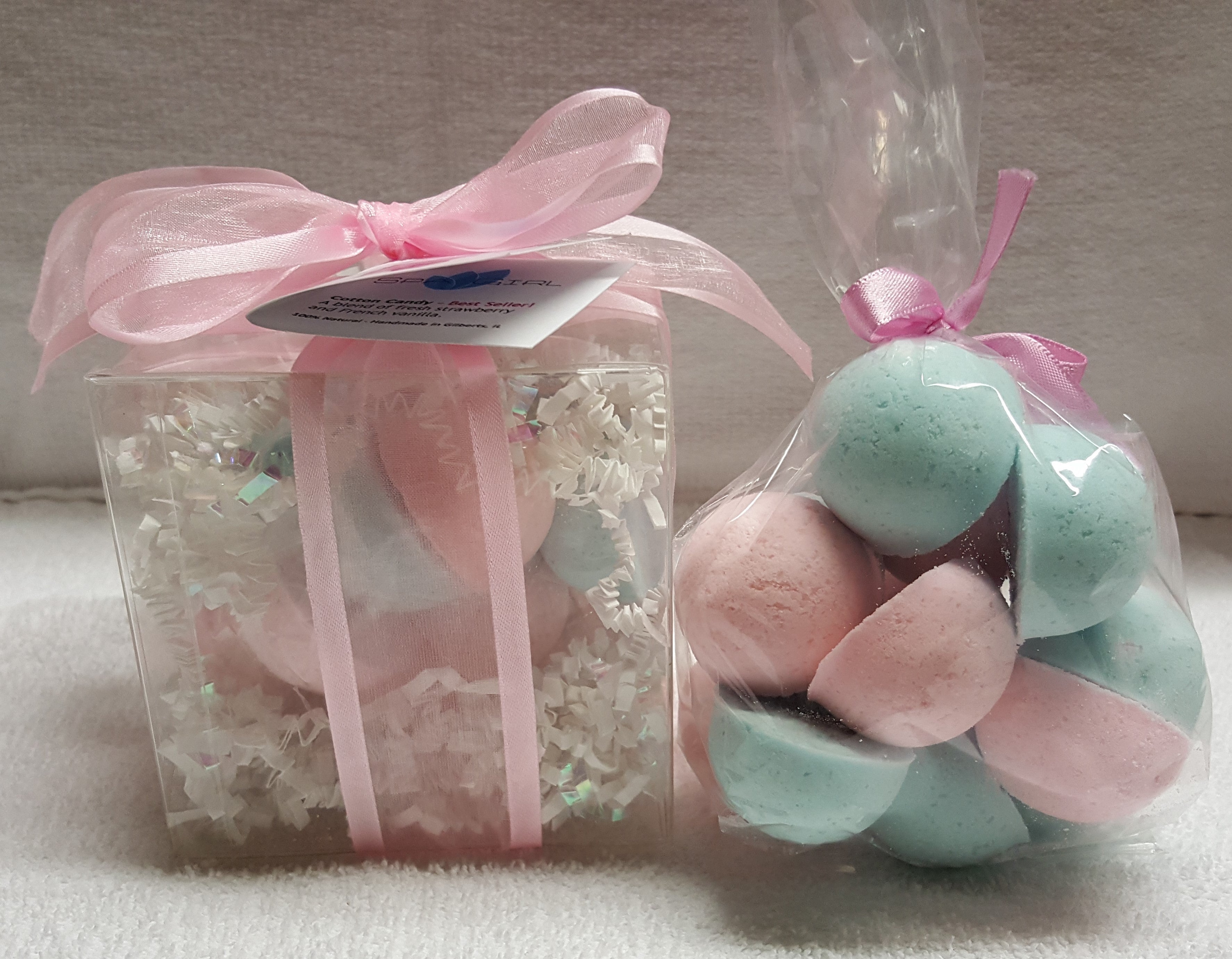 Cotton Candy Bath Bomb Gift Set - 14 Pack