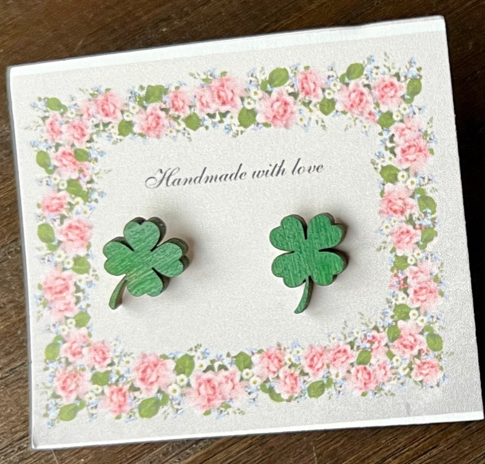 Wooden Earrings - Multiple Designs