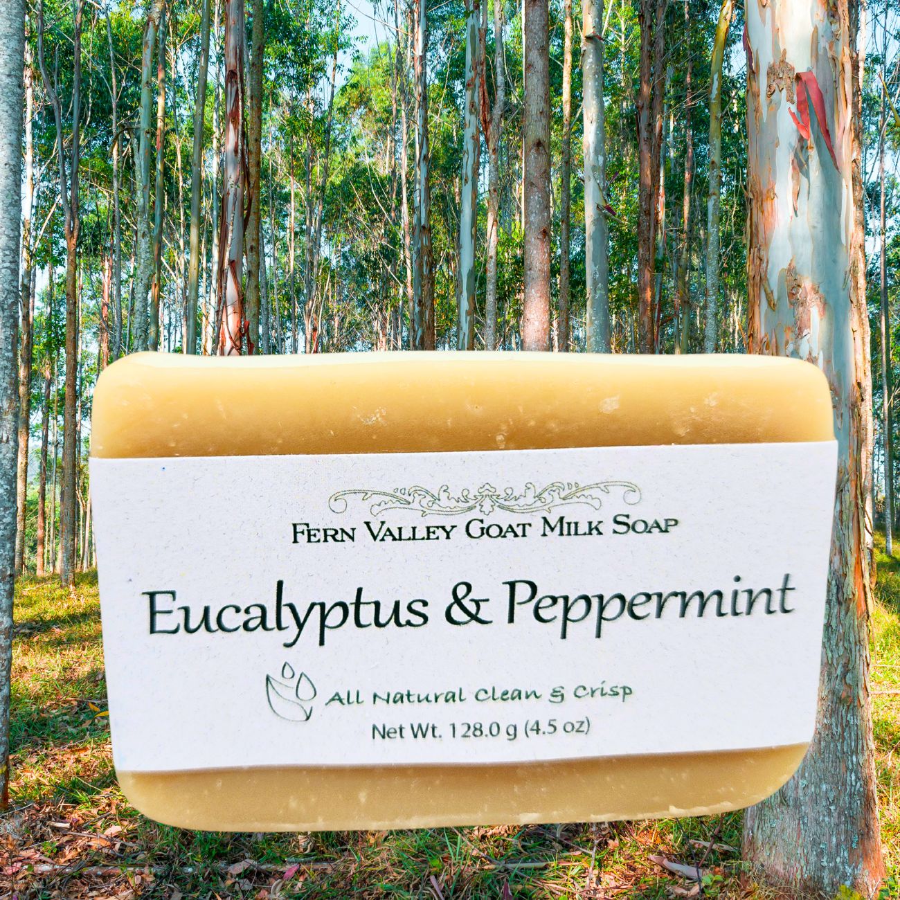 Eucalyptus & Peppermint Natural Goat Milk Soap