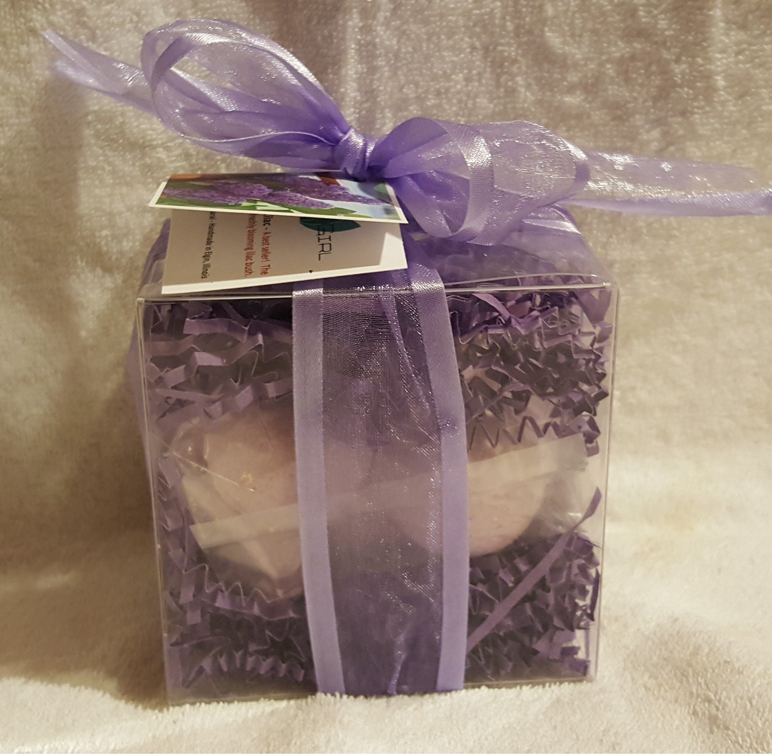 French Lilac Bath Bomb Gift Set - 14 Pack