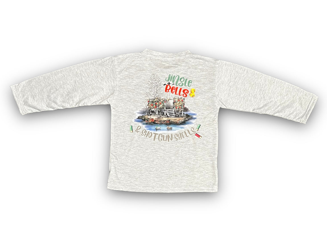 Jingle Bells Long Sleeve Shirt - Kids