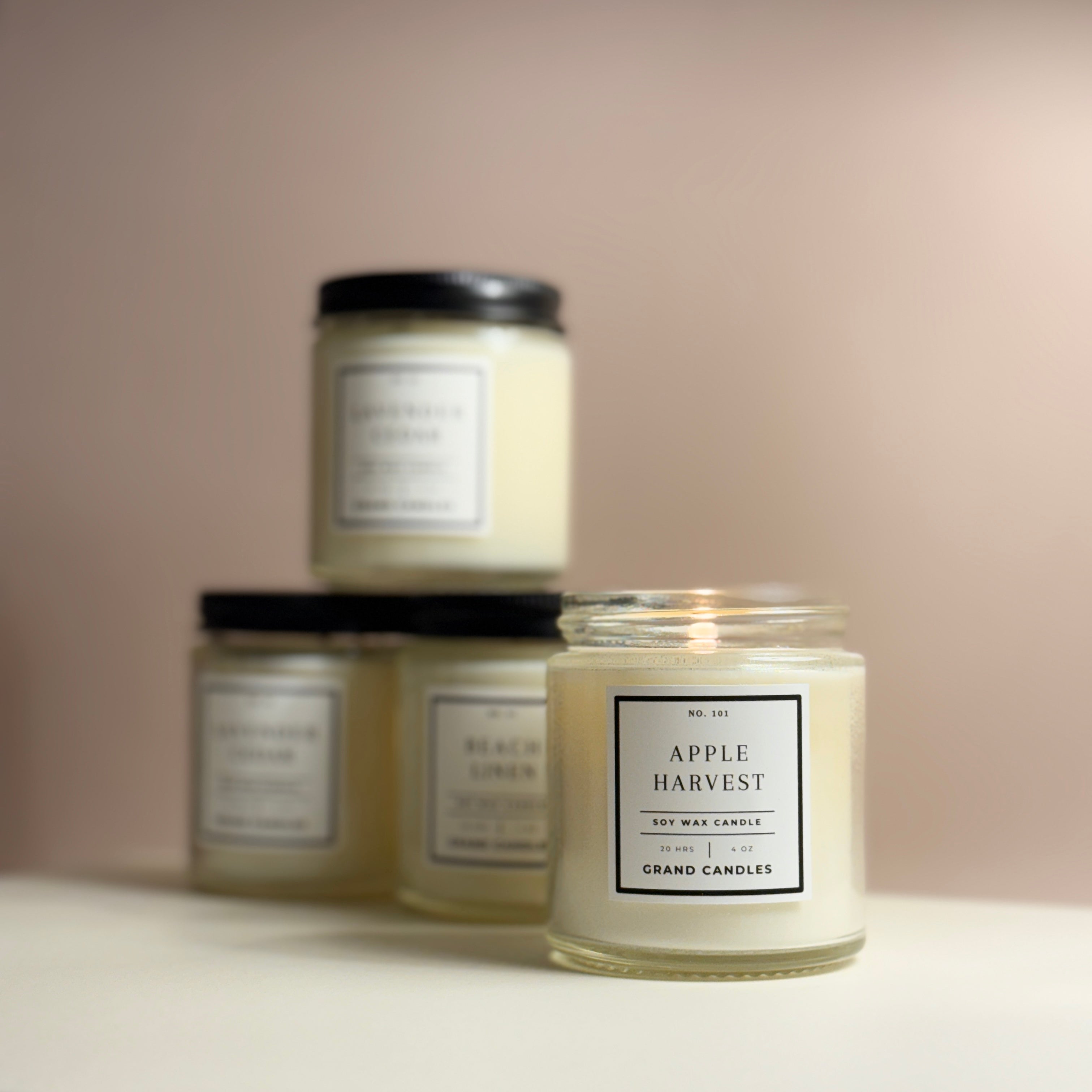 Apple Harvest Candle - Luxury Scented Soy Candle