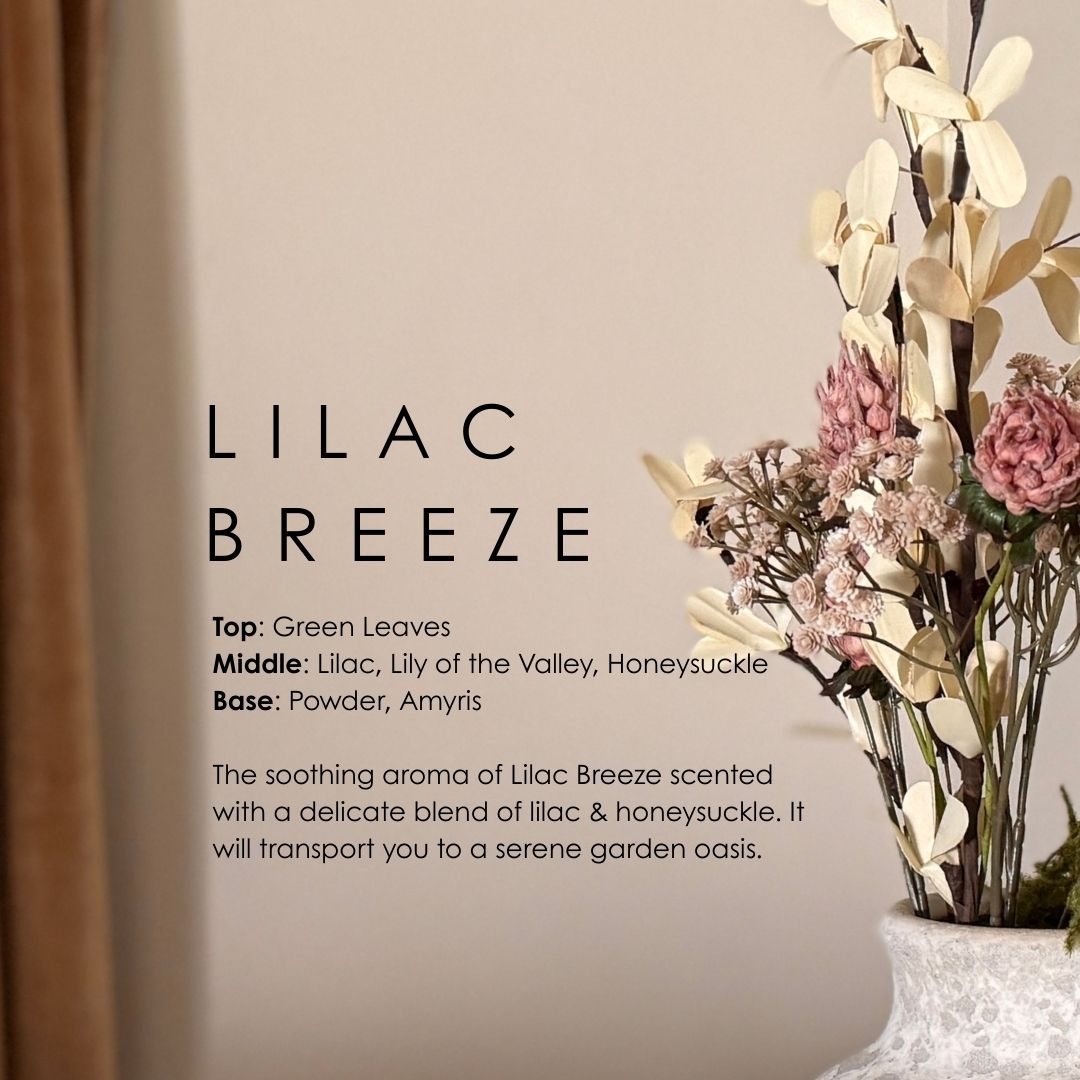 Lilac Breeze Reed Diffuser - Luxury Home Fragrance