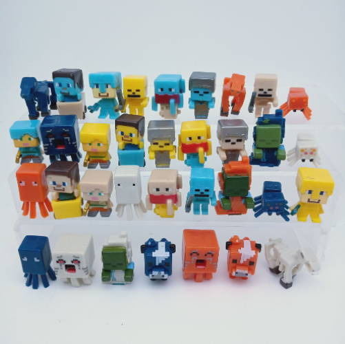 MineCrafter Bath Bombs with Toys Inside - 12 Pack USA Made Kids