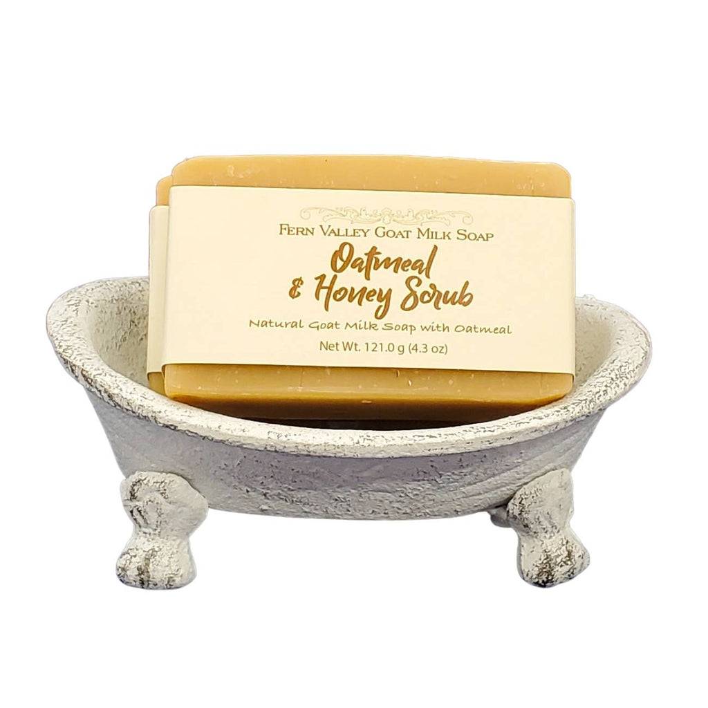 Oatmeal & Honey Exfoliating Natural Goat Milk Soap