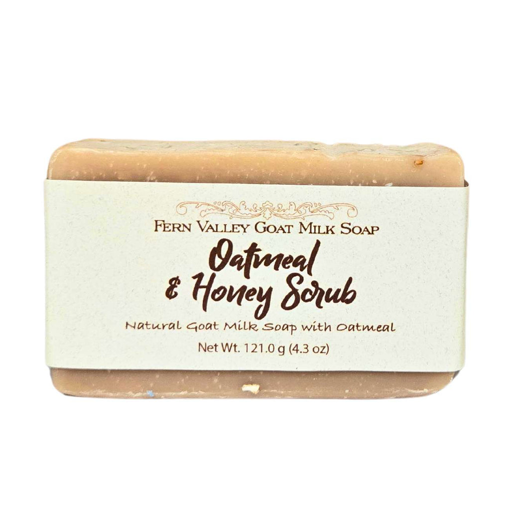 Oatmeal & Honey Exfoliating Natural Goat Milk Soap