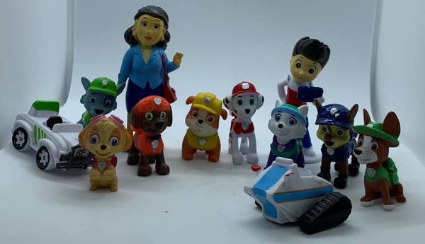 PAW Patrol Bath Bombs with Toys Inside - 6 XL USA Made Kids