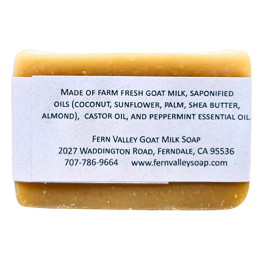 All Natural Peppermint Goat Milk Soap