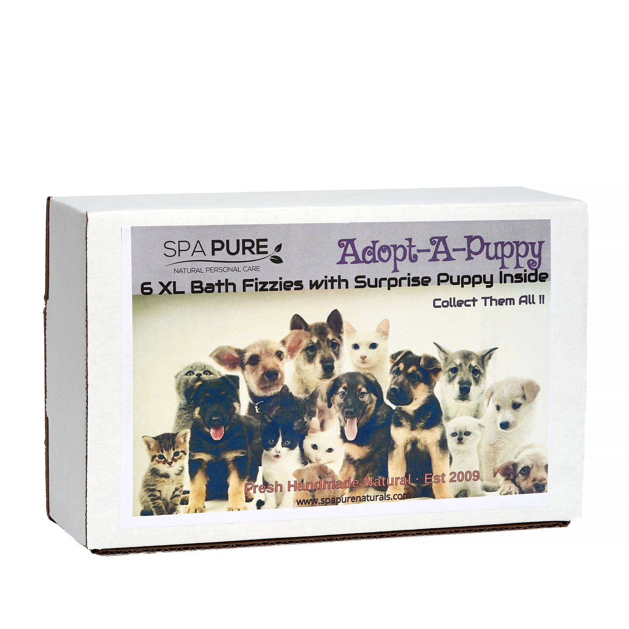 Adopt-A-Puppy Kids Bath Bomb Gift Set - 6 Pack