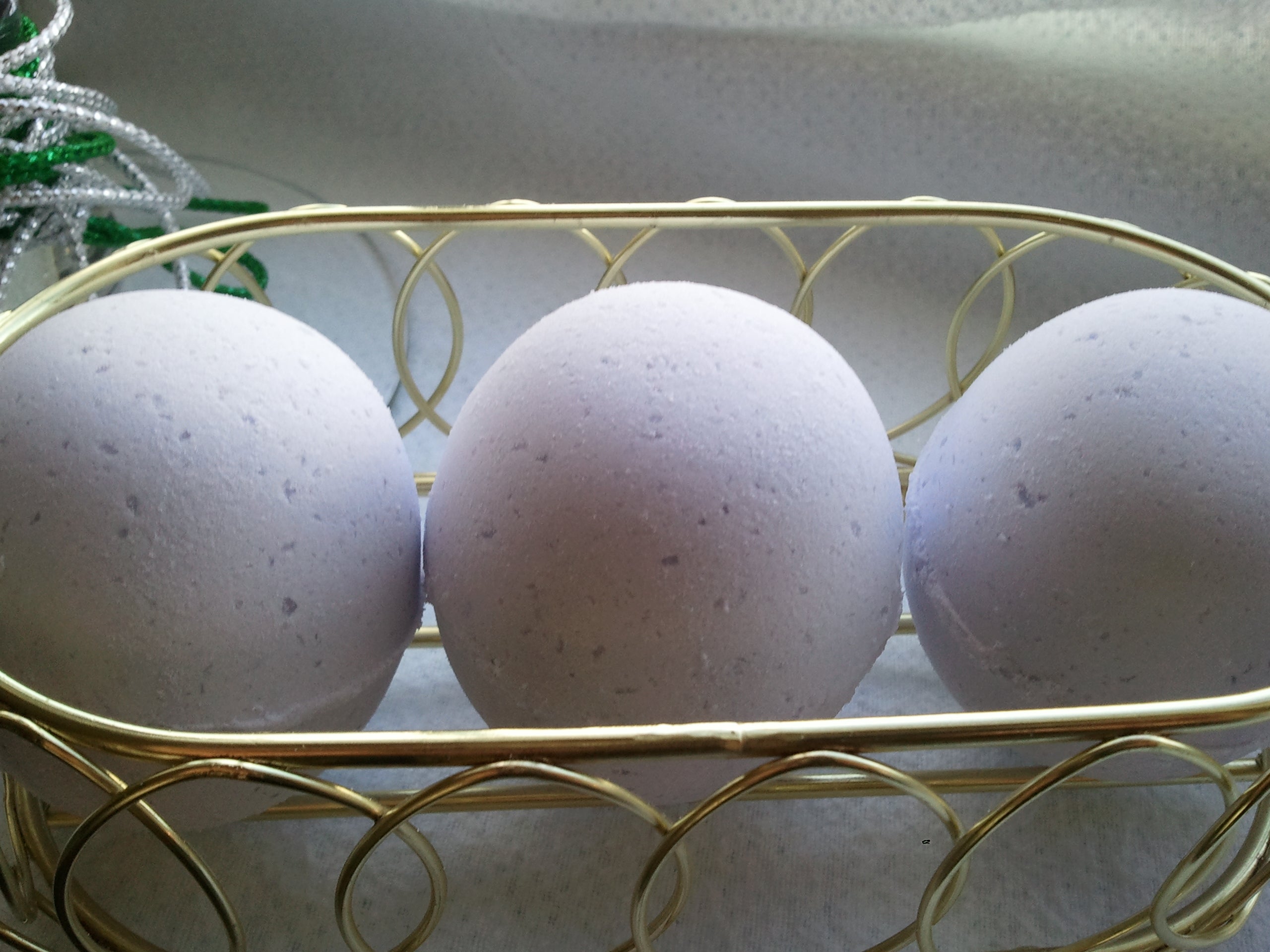 Lavender Bath Bombs 3 Pack - 5 oz Each Dry Skin