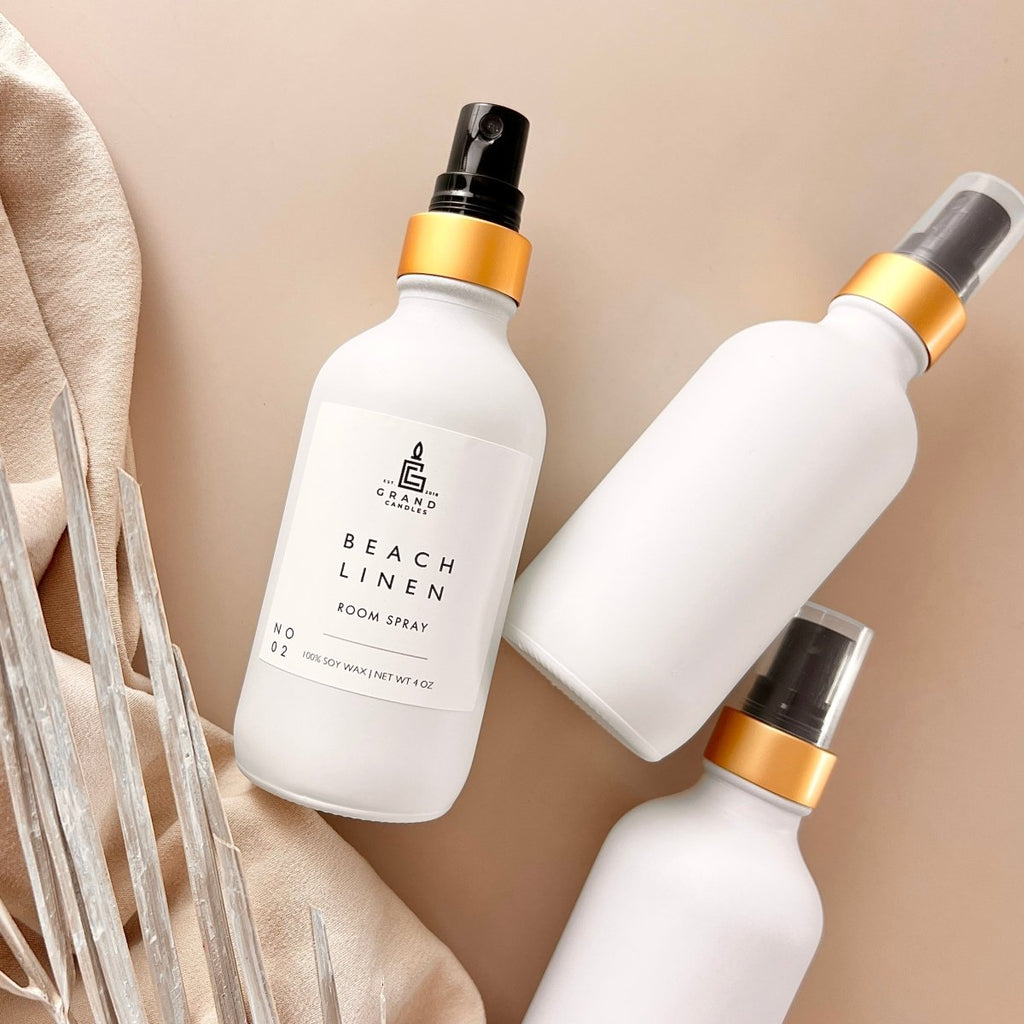 Beach Linen Room & Linen Spray - Luxury Home Fragrance