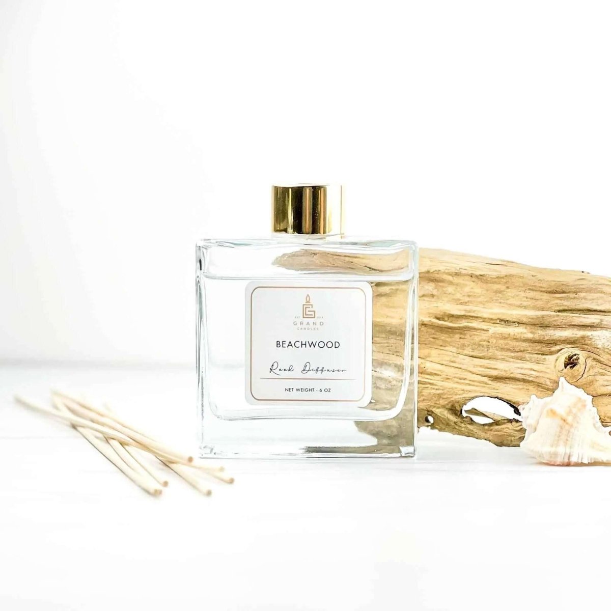 Beachwood Reed Diffuser - Luxury Home Fragrance