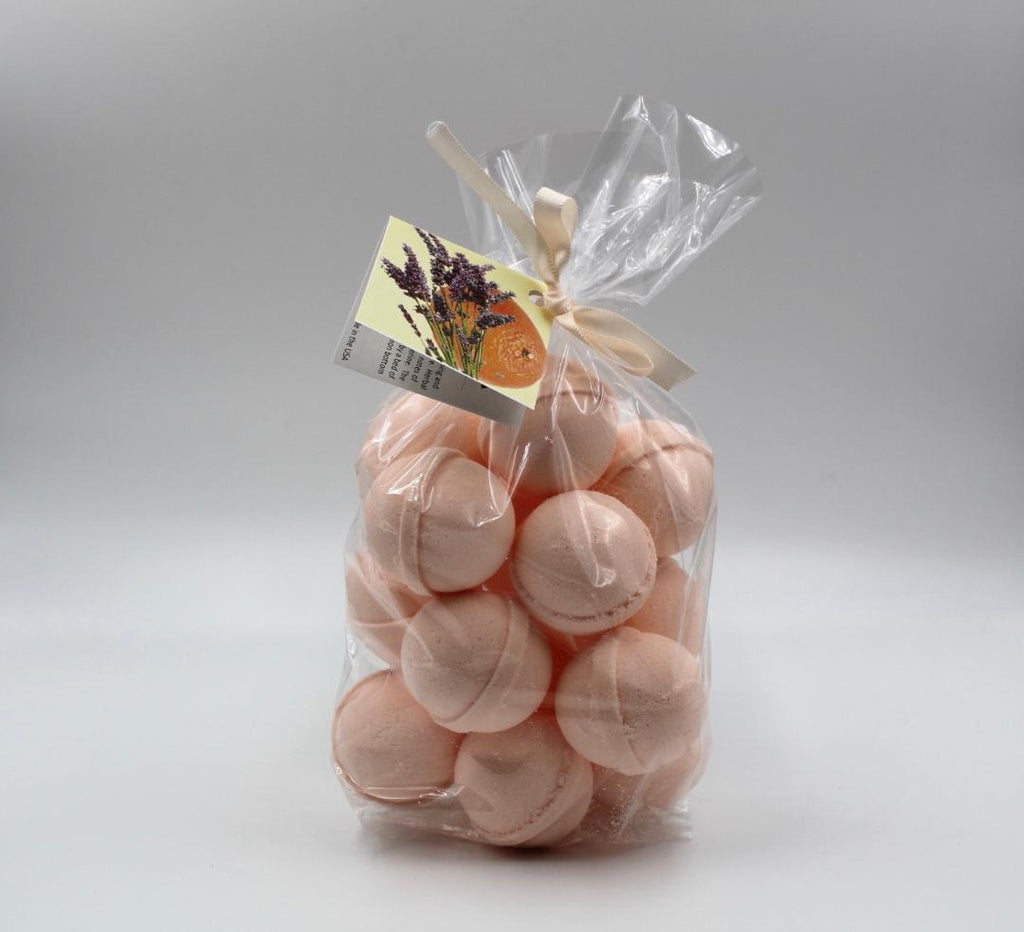Custom Fragrance Bath Bombs A-D Little Bag - 14 Pack Dry Skin