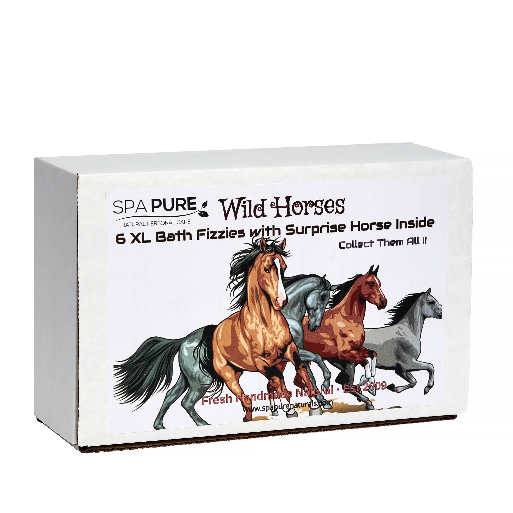 Wild Horses Kids Bath Bomb Gift Set - 6 XL Pack