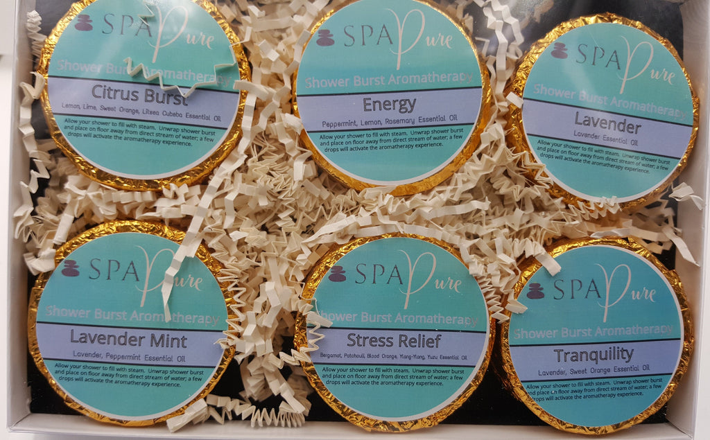 Aromatherapy Shower Tablets Best Sellers Gift Set - 6 Pack