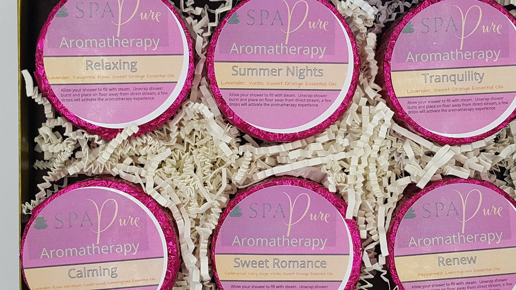 Wildberry Aromatherapy Shower Tablets Gift Set - 6 Pack Serene