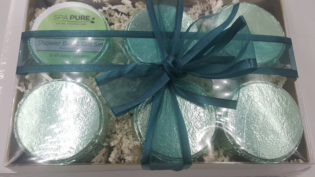 Eucalyptus Aromatherapy Shower Tablets Gift Set - 6 Pack