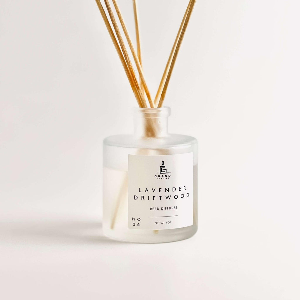 Lavender Driftwood Reed Diffuser - Luxury Home Fragrance