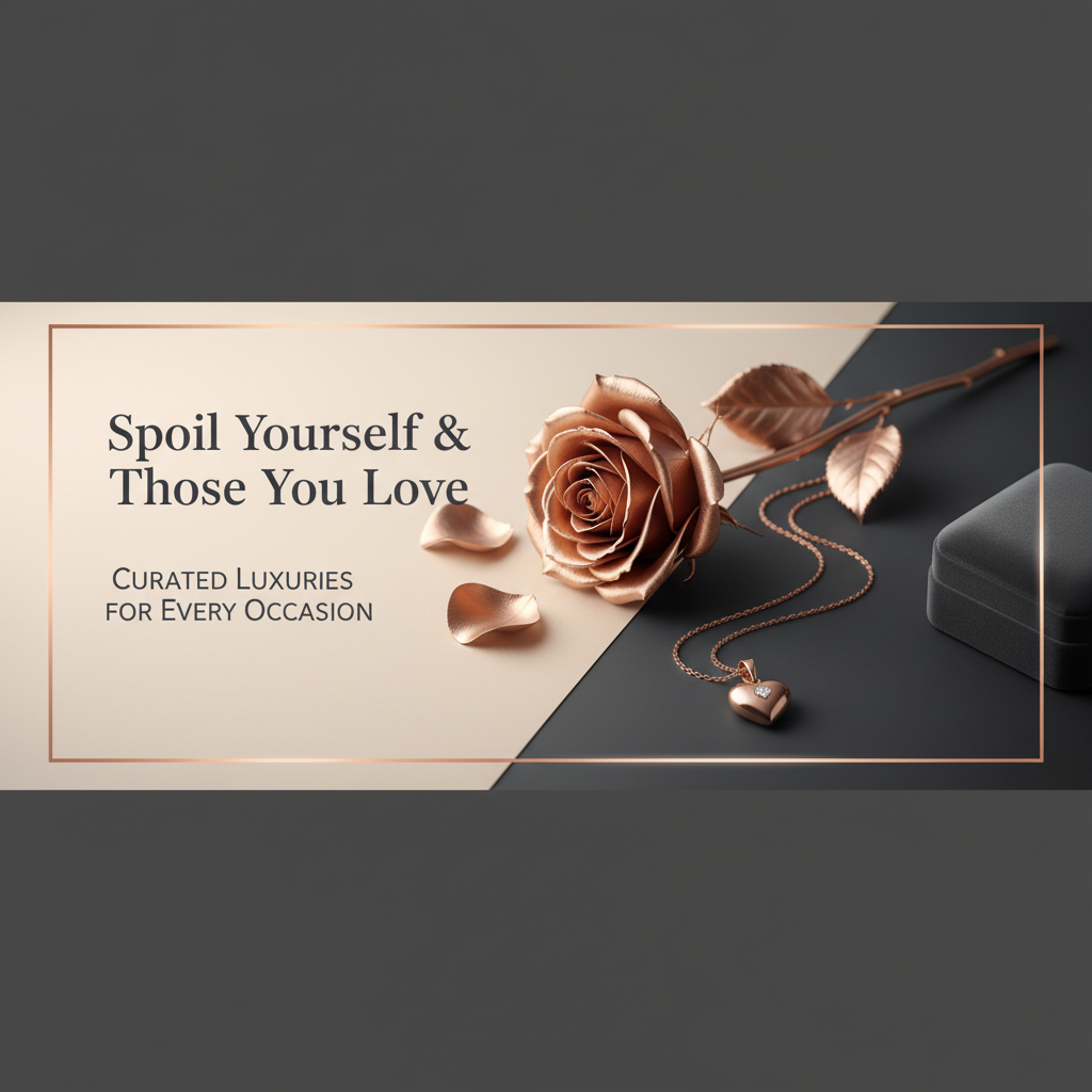 Spoil Yourself & Those You Love Hero Banner